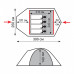 Палатка Tramp Lite Camp 4 Oliva (TLT-022.06)