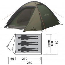 Палатка Easy Camp Meteor 300 Rustic Green (120393)