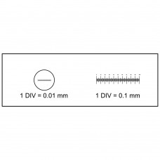 Калібрувальна лінійка SIGETA Slide-7 X 0.01мм, 0.1мм