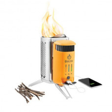 Горелка твердотопливная с зарядным устройством для гаджетов Biolite CampStove 2 + FlexLight (BLT CSC1001)