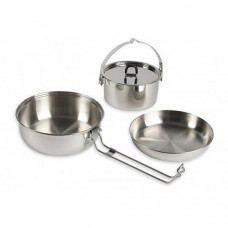 Набор посуды Tatonka - Camp Set Large, Silver (TAT 4114.000)