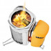 Горелка твердотопливная с зарядным устройством для гаджетов Biolite CampStove 2 Bundle Silver/Orange (BLT CSX2001)