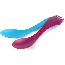 Набор из 2-х ложек Light My Fire - Spork original 2-pack Fuchsia/Cyan Blue (LMF 41244513)