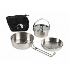 Набор посуды Tatonka - Camp Set Regular, Silver (TAT 4113.000)