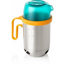 Чайник туристический Biolite KettlePot 1.5L Silver/Teal/Orange (BLT KPA)