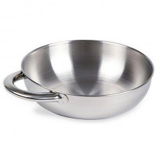 Миска с ручкой Tatonka - Bowl With Grip S, Silver (TAT 4036.000)