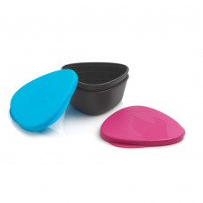 Набор посуды Light My Fire - SnapBox 2-pack Fuchsia/Cyan Blue (LMF 40354513)