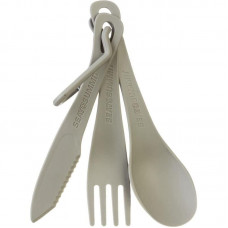 Набор столовых приборов Sea To Summit Delta Cutlery Set Grey (STS ADCUTSETGY)