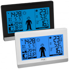 Метеостанция TFA "Weather Boy", черный, 145х39х97 мм