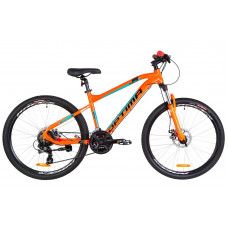 Велосипед 26" Optimabikes F-1 AM 14G DD рама-18" Al оранжево-бирюзовый 2019 (OPS-OP-26-146)