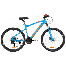 Велосипед 26" Optimabikes F-1 AM 14G DD рама-18" Al сине-оранжевый 2019 (OPS-OP-26-147)