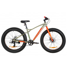 Велосипед 26" Optimabikes PALADIN 14G DD рама-17" Al хаки с красным (м) 2019 (OPS-OP-26-155)