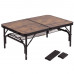 Стол Bo-Camp Decatur 90x60 cm Black/Wood look (1404200)