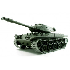 Танк р/у 1:16 Heng Long Bulldog M41A3 с пневмопушкой и дымом (HL3839-1)