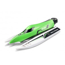 Катер на радиоуправлении бесколлекторный WL Toys WL915 F1 High Speed Boat Green (WL-WL915G)