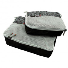 Чехол для одежды Caribee Packing Cubes Black 2шт