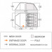 Палатка Vango Skye 400 Treetops (TERSKYE T15173)