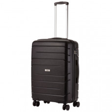 Чемодан TravelZ Big Bars (M) Black