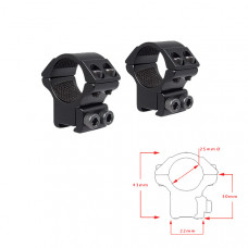 Аксессуары Hawke Кольца Matchmount 1"/9-11mm/Med