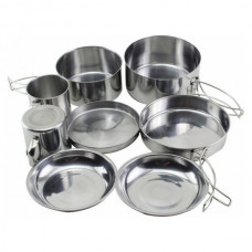 Набор посуды Highlander Peak Weekender Cookware Kit Metallic (CP215)