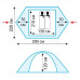 Палатка Tramp Nishe 2 v2 (TRT-053)